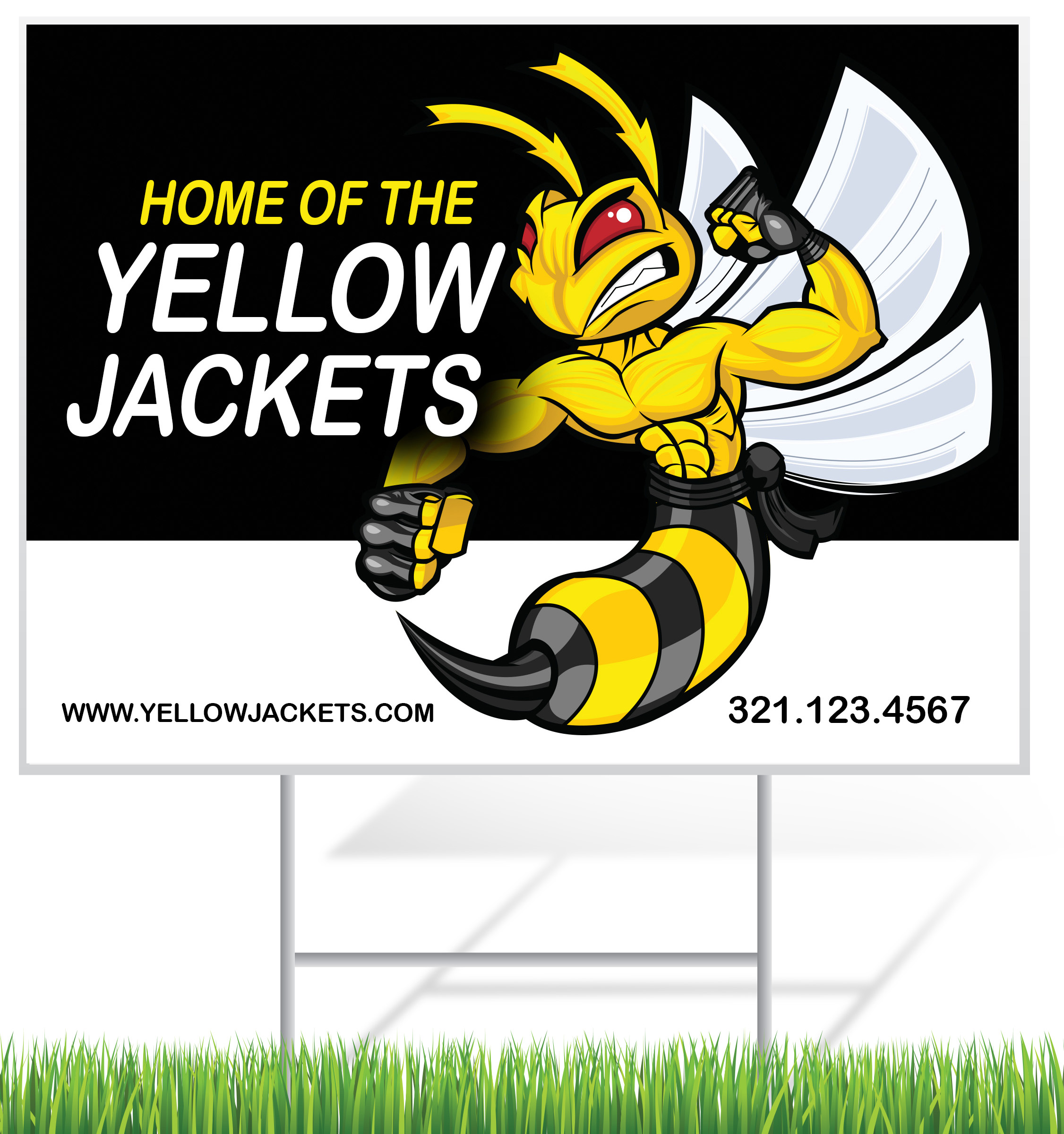 4 mm Corrugated Plastic Signs for Sports Teams | Digital Print Solutions